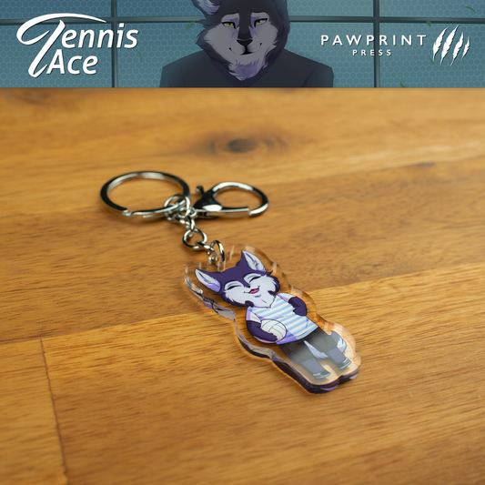 Tennis Ace: Acrylic Keychains