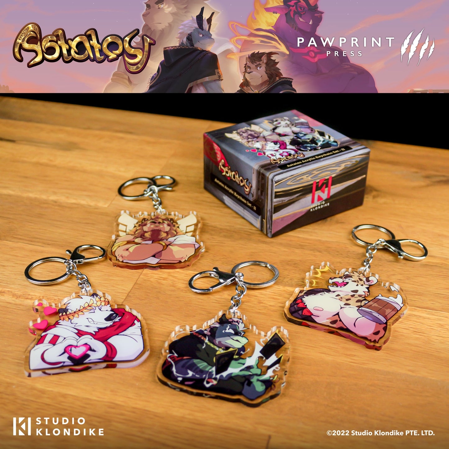 Astatos: Keychain Set II