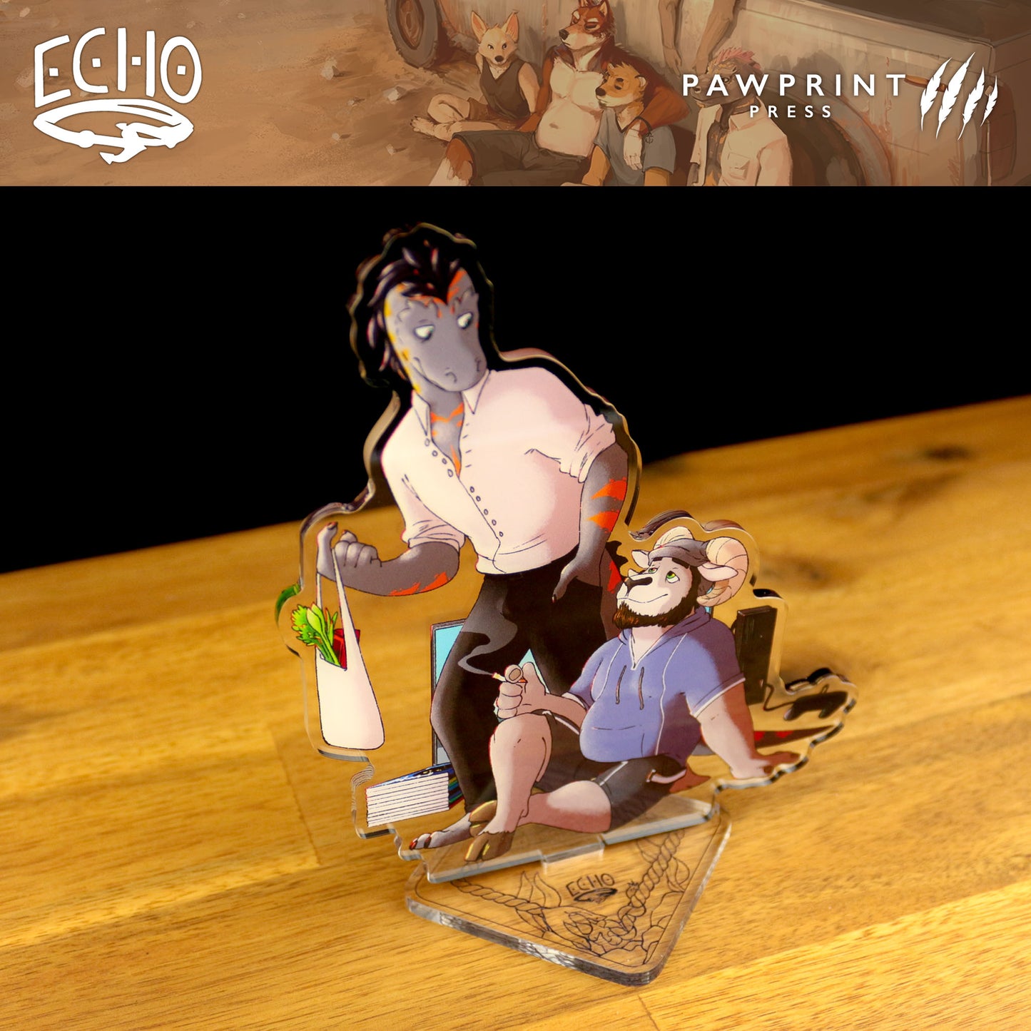 Echo: Acrylic Stand Set
