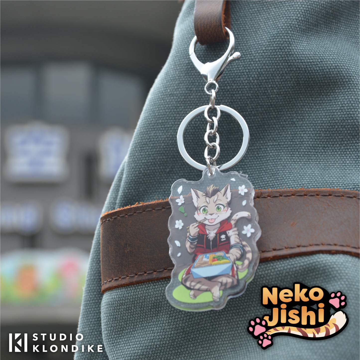 Nekojishi: Bento Keychains
