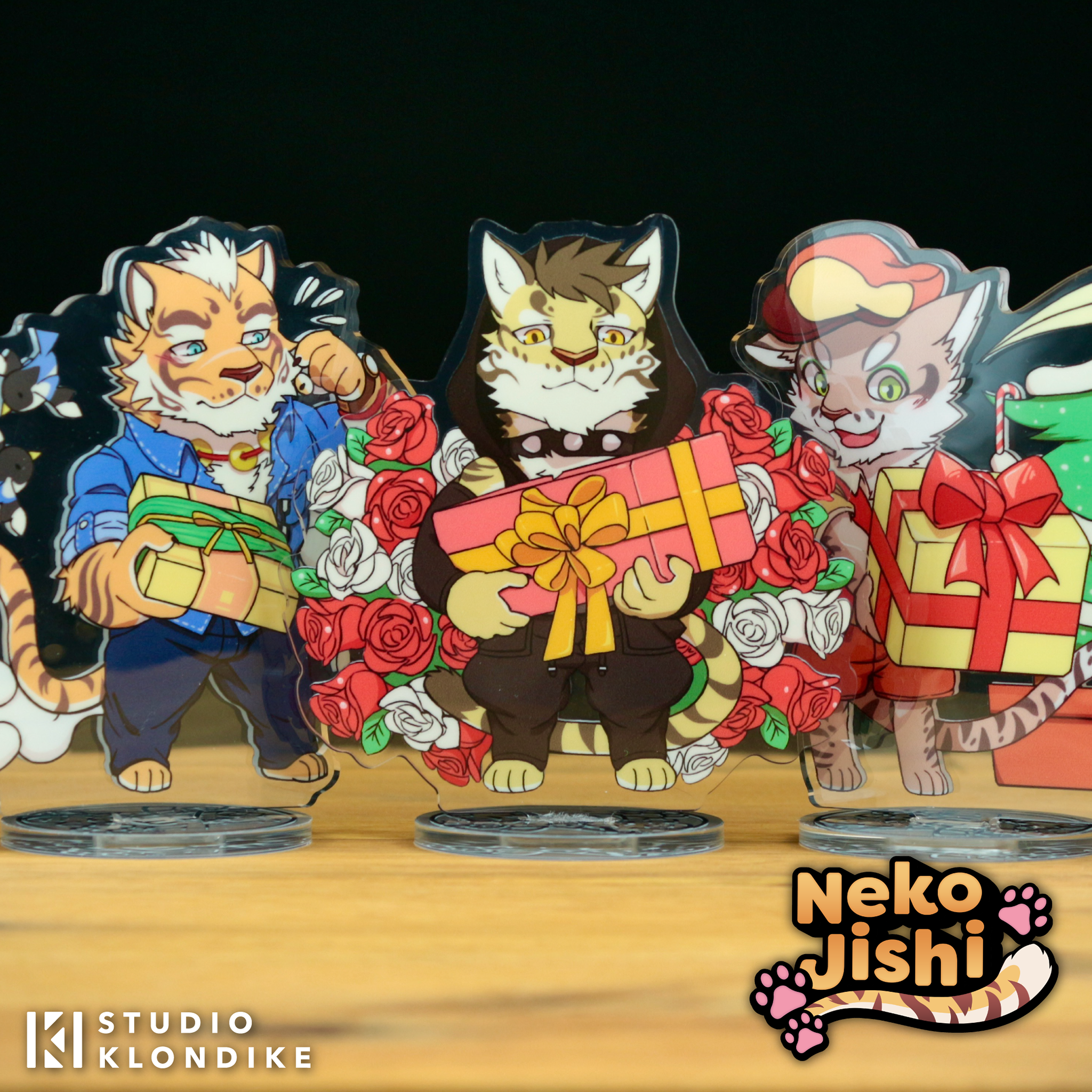 Nekojishi: Festival Acrylic Stands – Pawprint Press Official Store Nekojishi: Festival Acrylic Stands – Pawprint Press Official Store