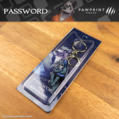 Password: Acrylic Keychain Set