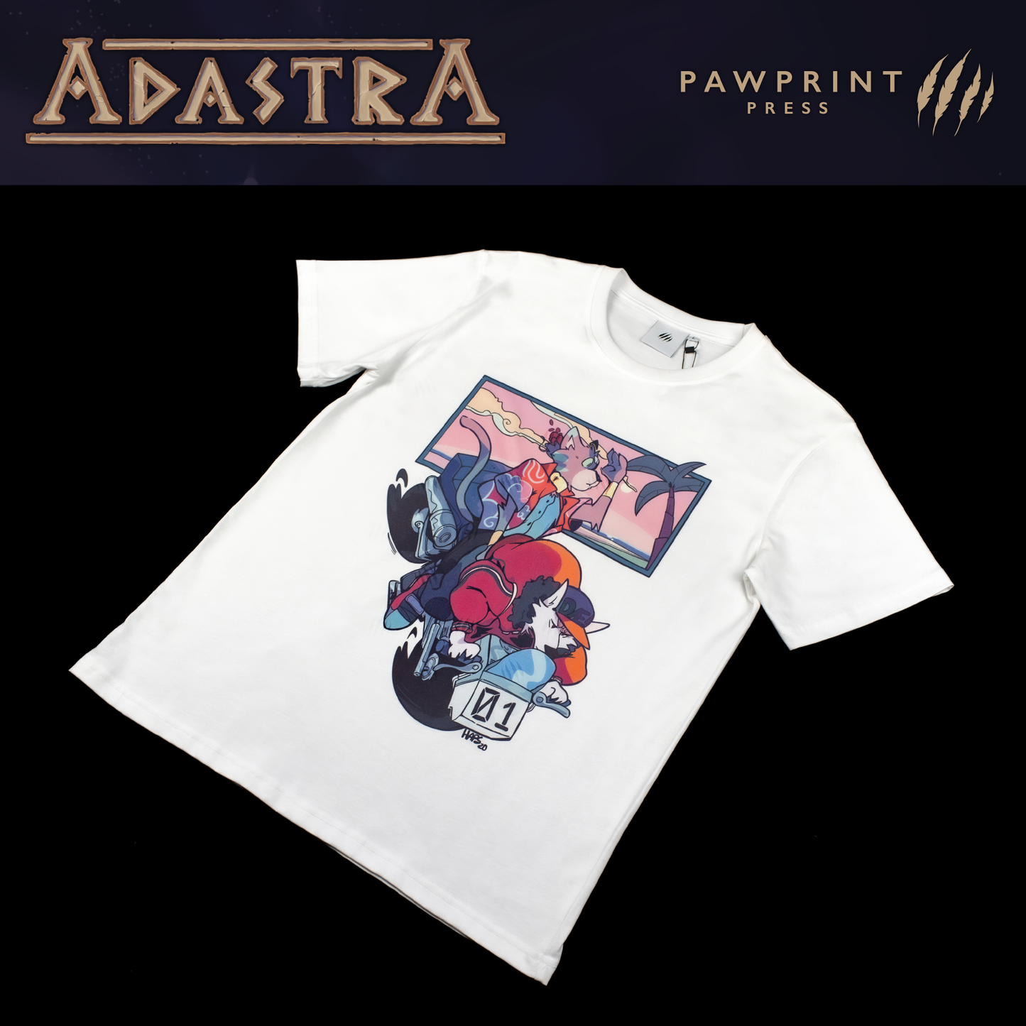 [NEW SIZE] Adastra: Cassius & Alexios T-Shirt