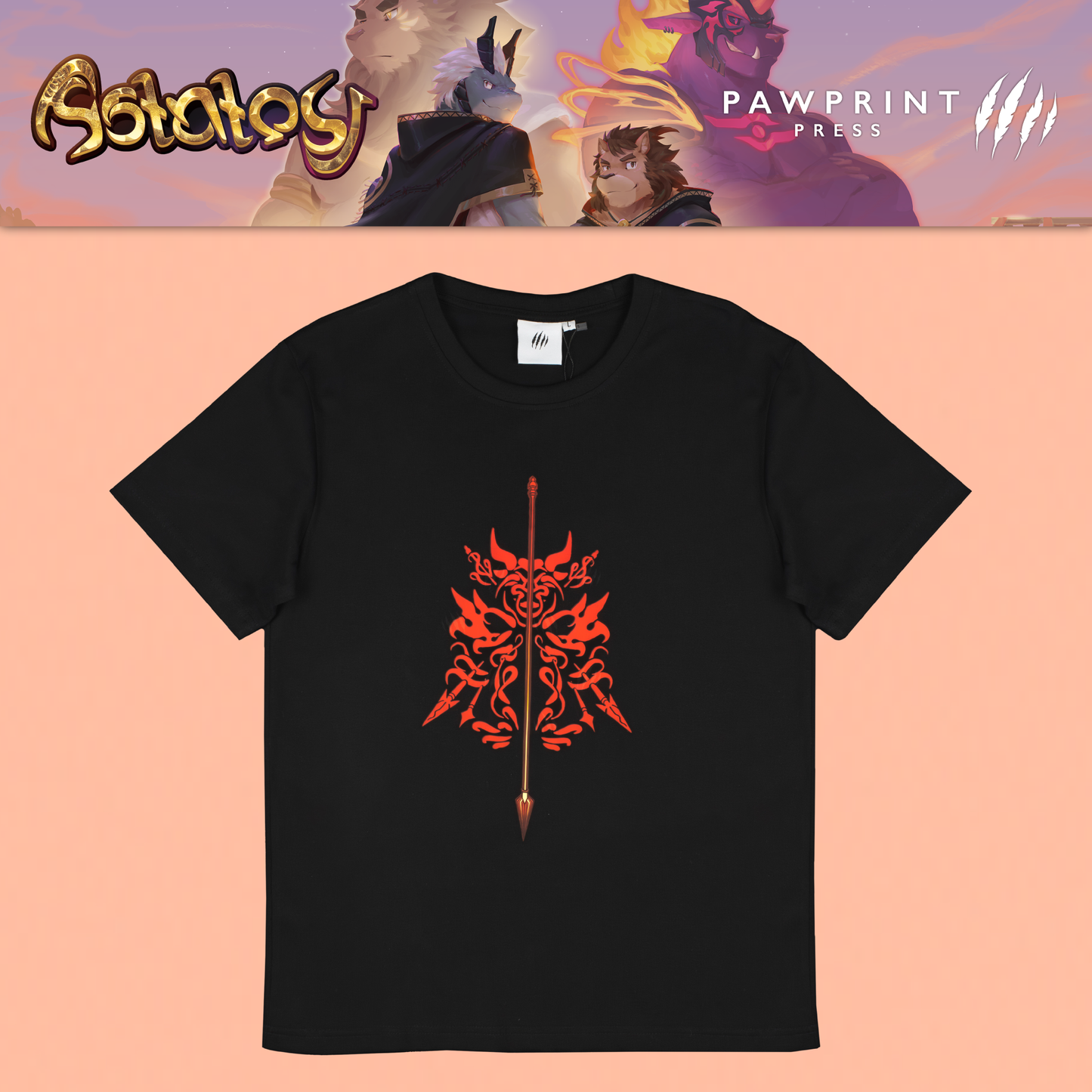 Astatos: Seal T-Shirt [Red]