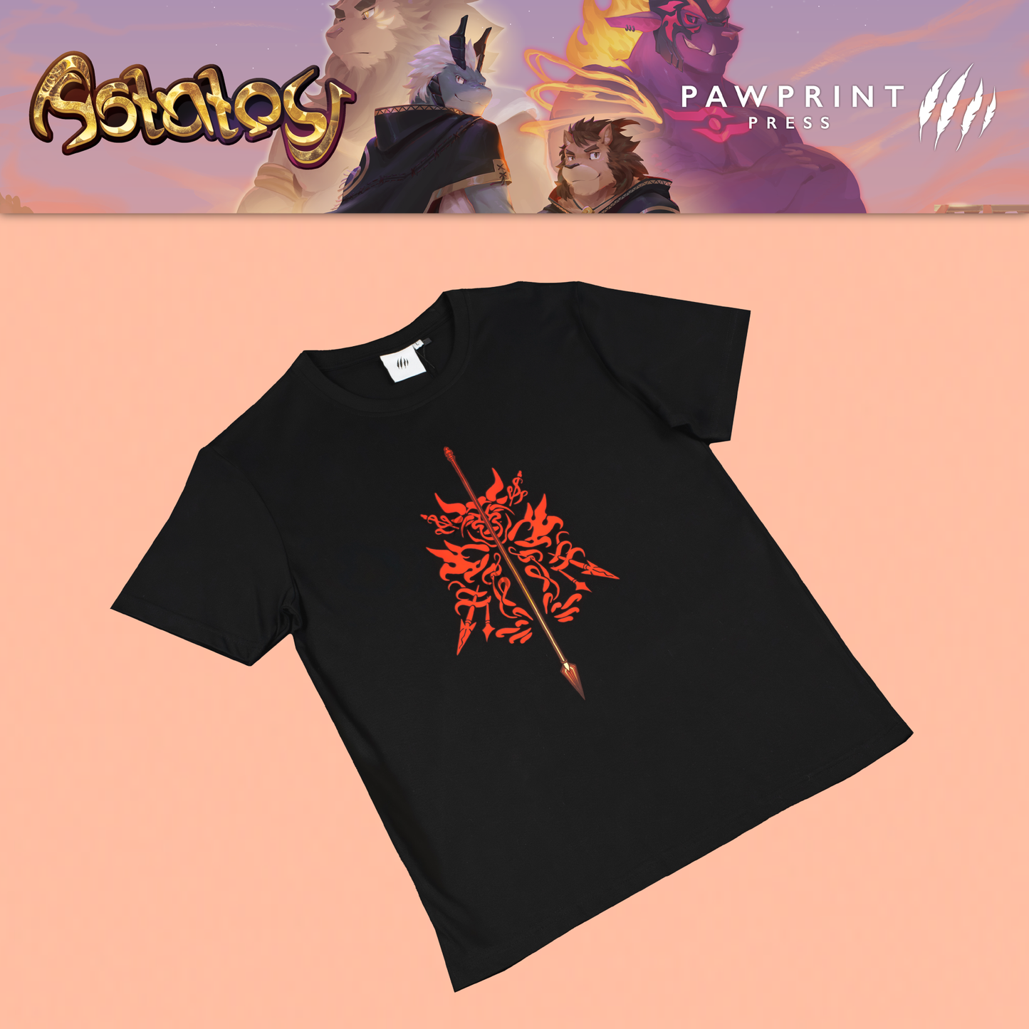 Astatos: Seal T-Shirt [Red]