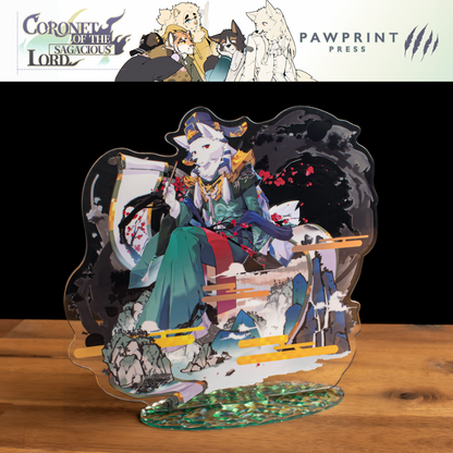Coronet of the Sagacious Lord: Acrylic Stand & Button Pin Bundles