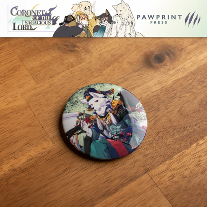 Coronet of the Sagacious Lord: Acrylic Stand & Button Pin Bundles