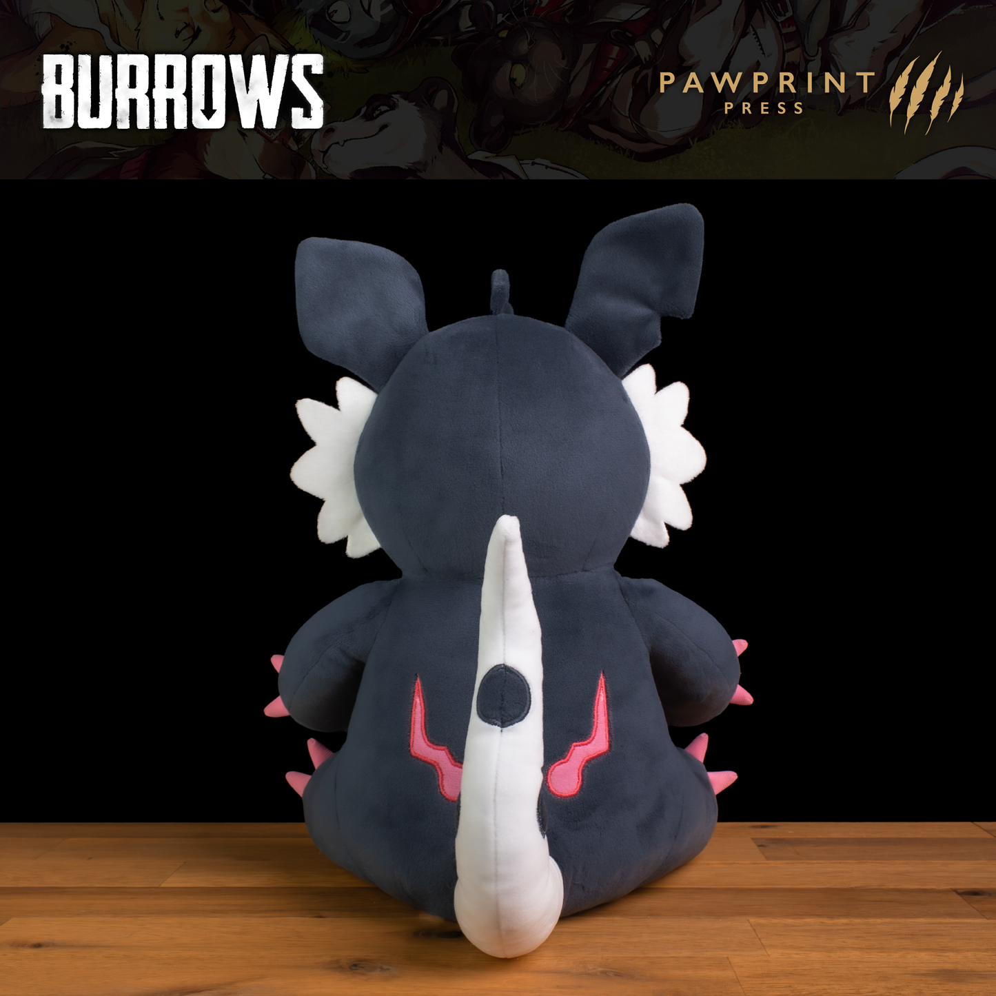 Burrows: Grey Plush