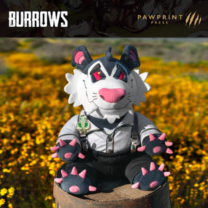 Burrows: Grey Plush