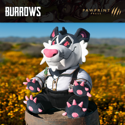 Burrows: Grey Plush
