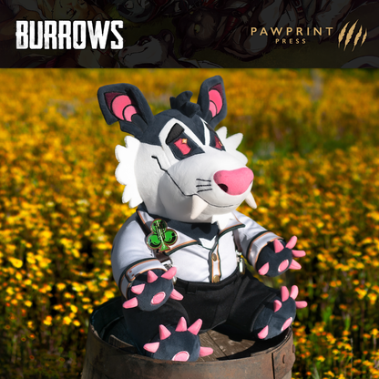 Burrows: Grey Plush