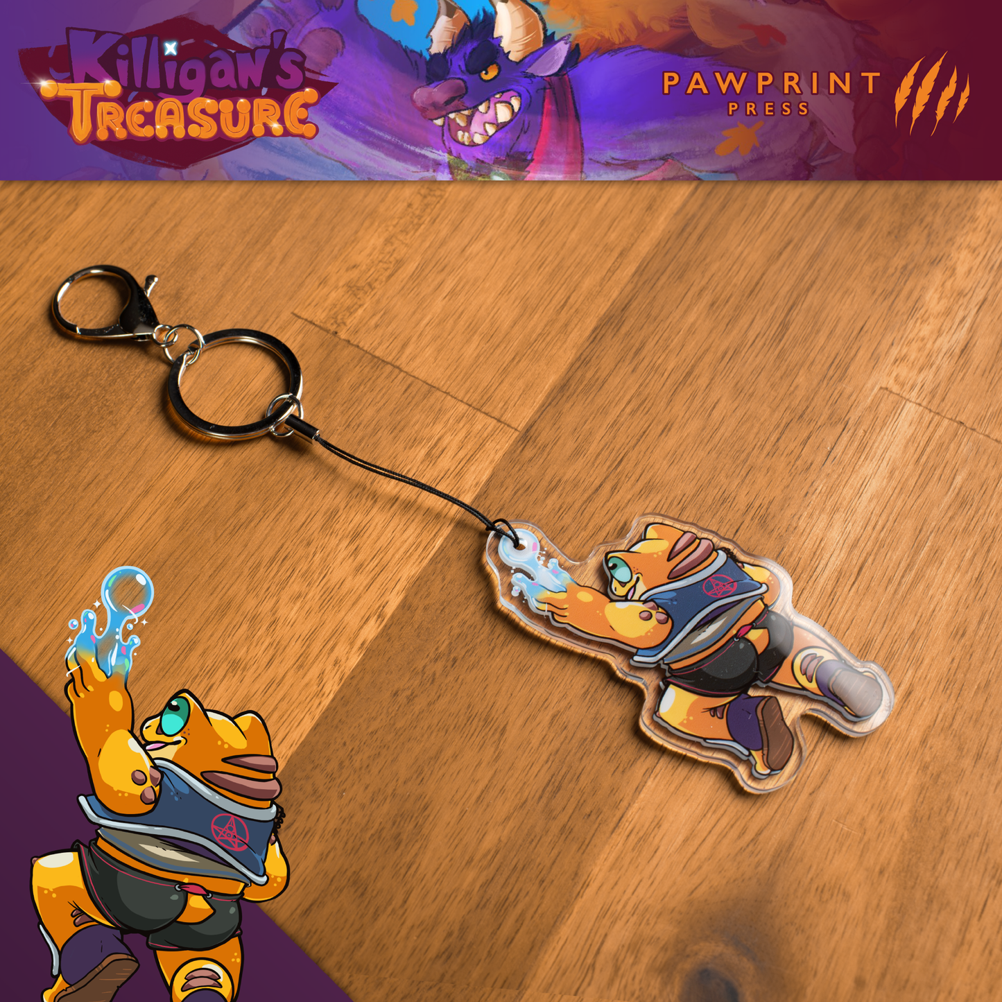 Killigan's Treasure: Keychain Set