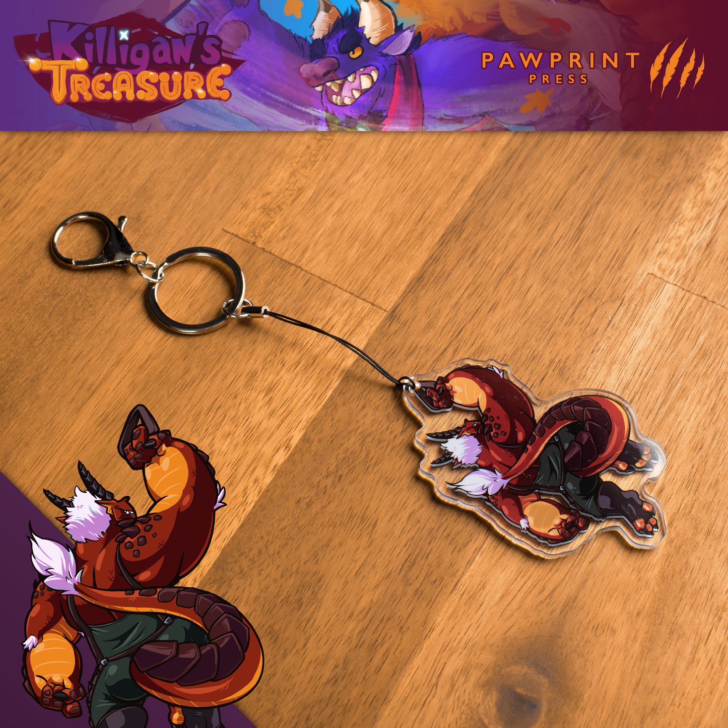 Killigan's Treasure: Keychain Set