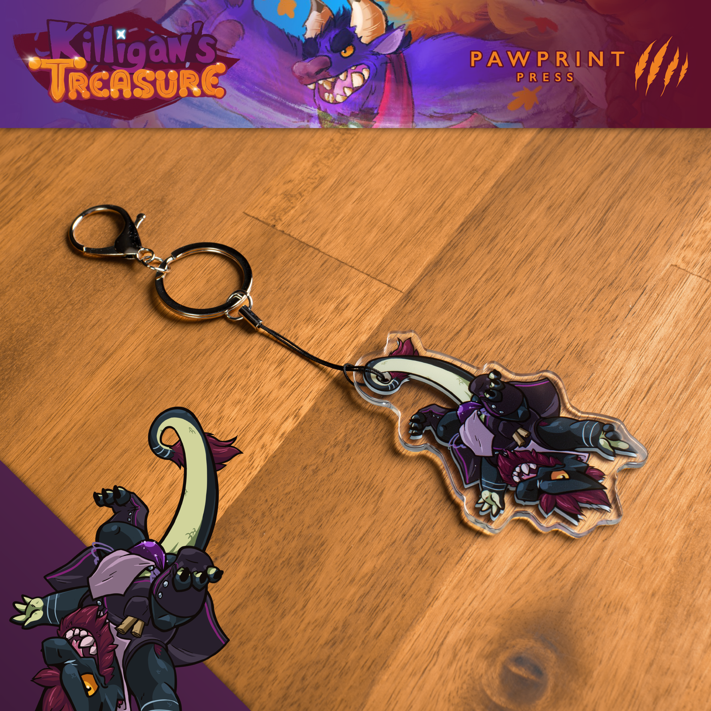 Killigan's Treasure: Keychain Set