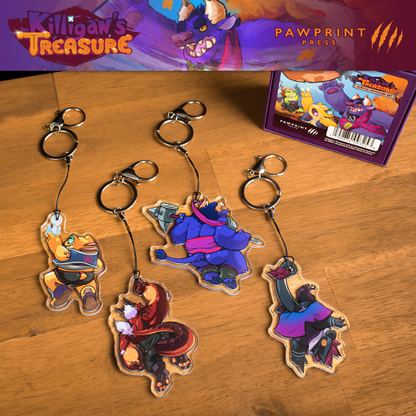 Killigan's Treasure: Keychain Set