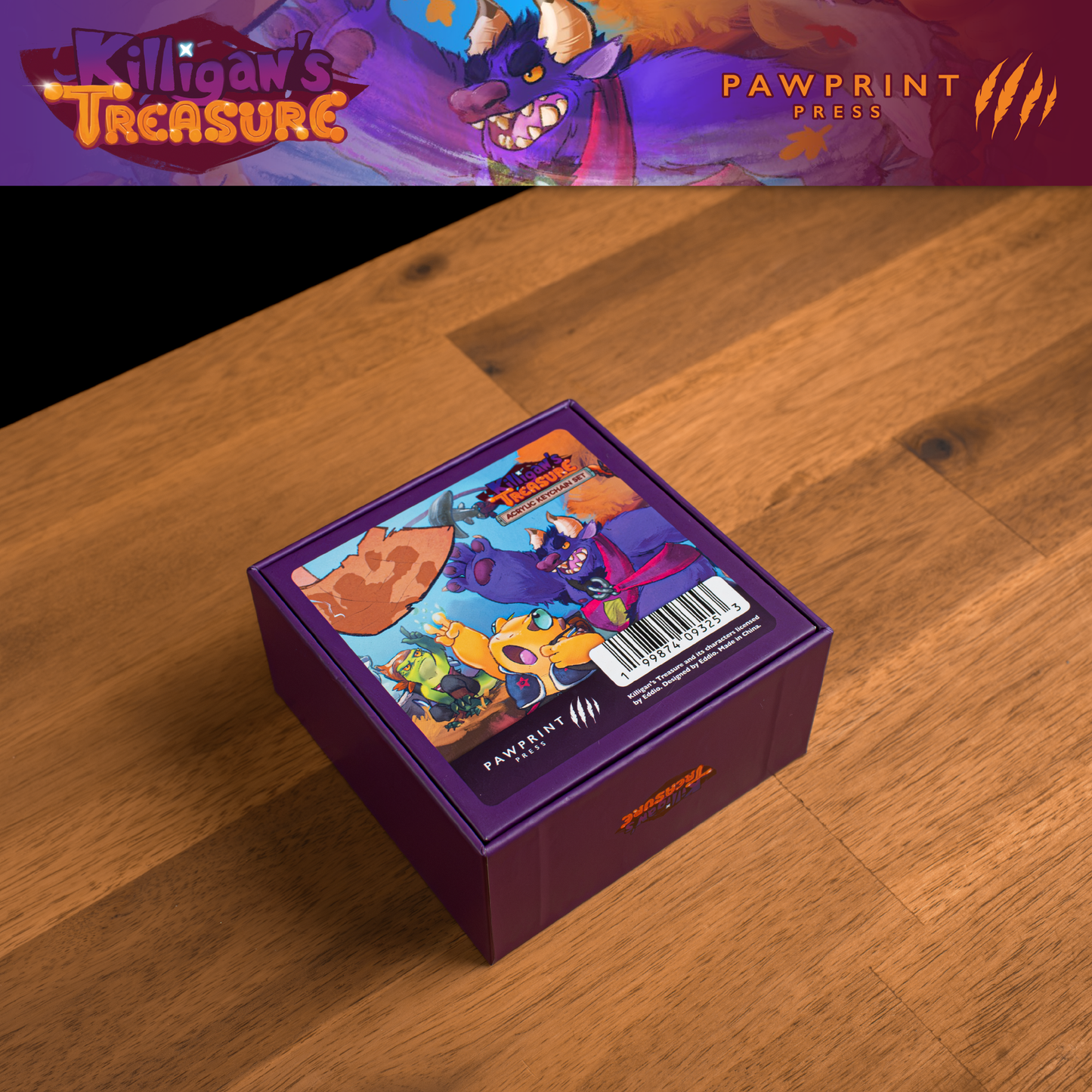 Killigan's Treasure: Keychain Set