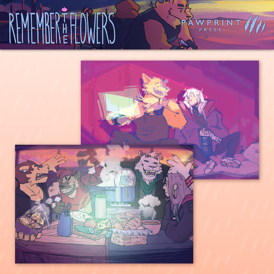 Remember the Flowers Pawprint Press Official Store