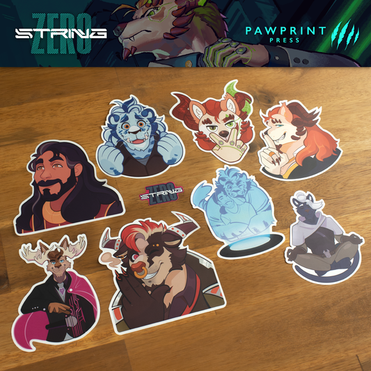 String Zero: Sticker Pack