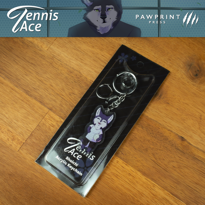 Tennis Ace: Acrylic Keychains