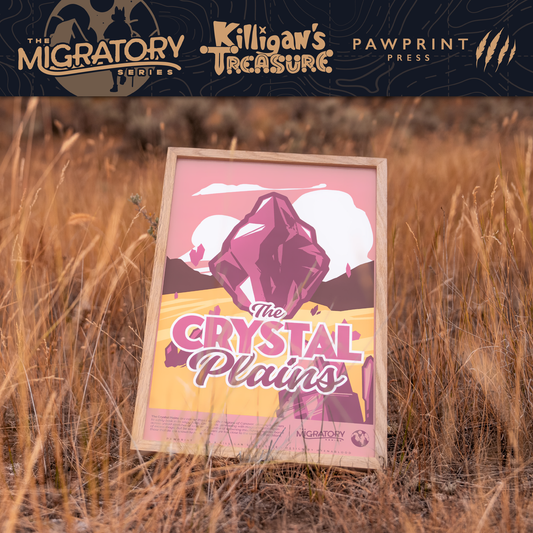 Killigan's Treasure: Crystal Plains Art Print