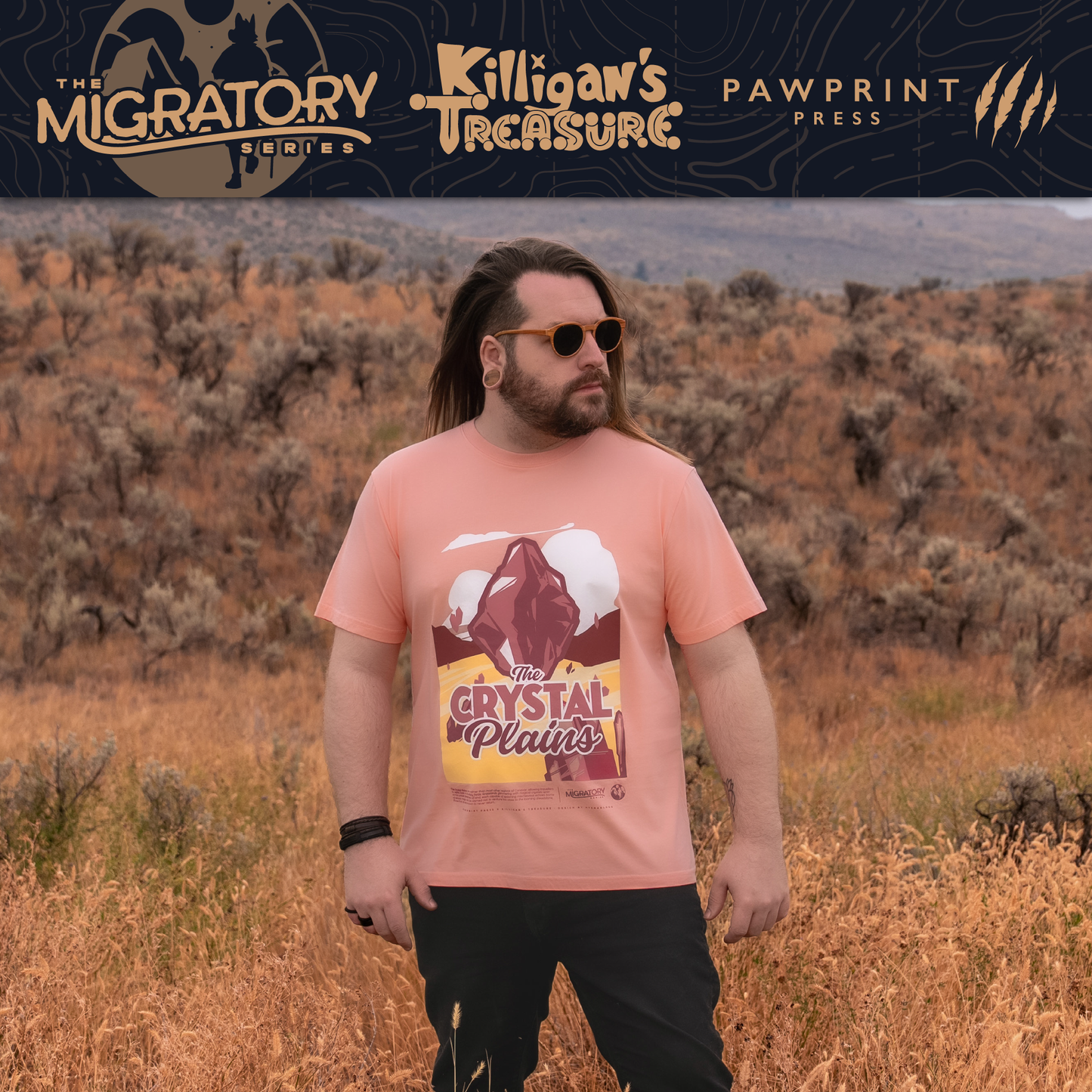 Killigan's Treasure: Crystal Plains T-Shirt