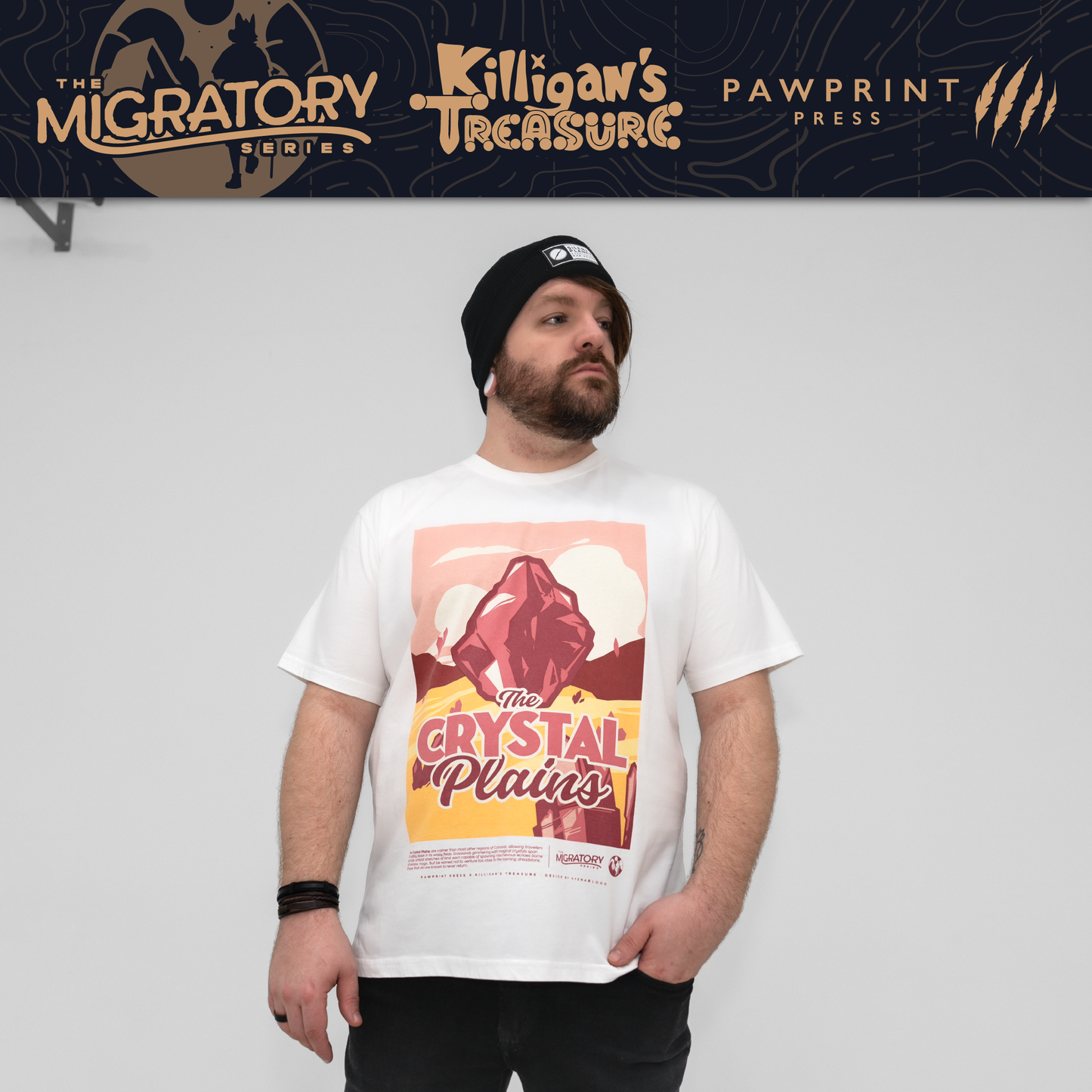 Killigan's Treasure: Crystal Plains T-Shirt