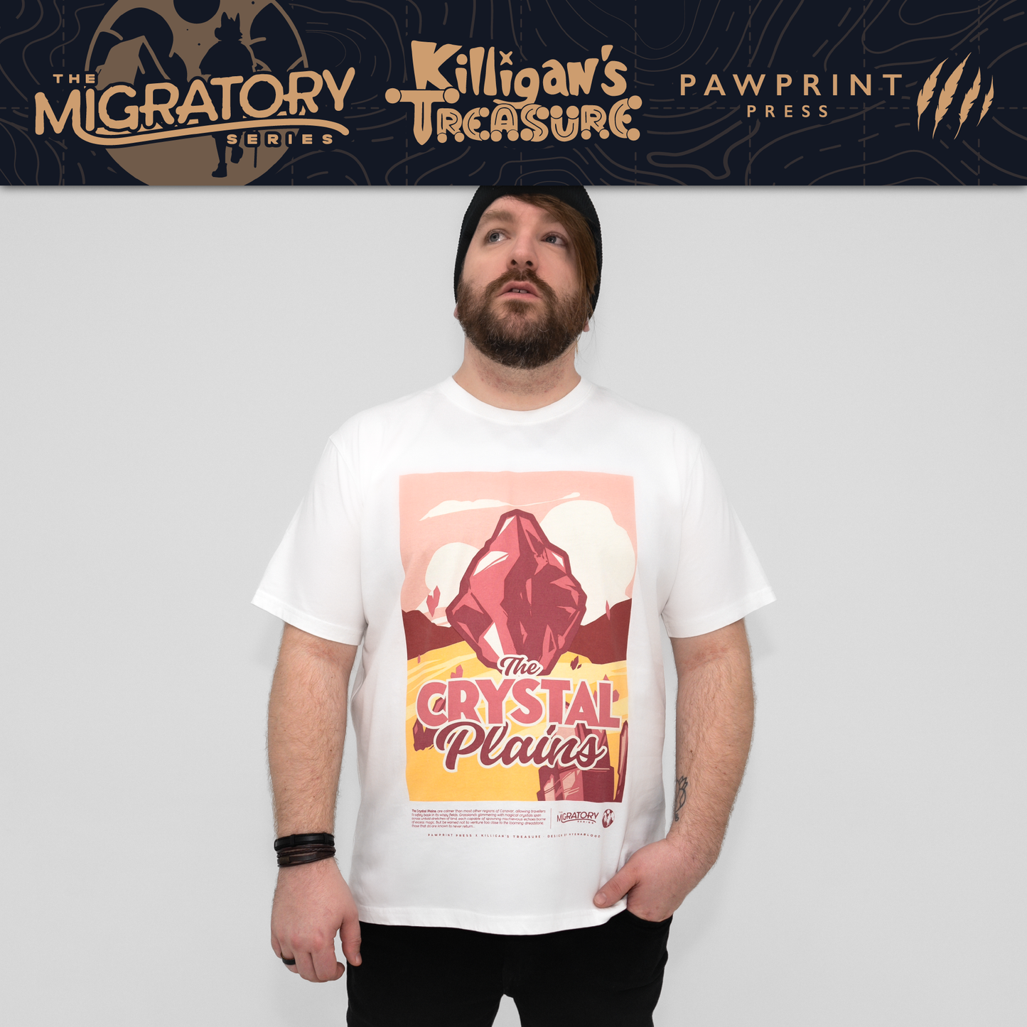 Killigan's Treasure: Crystal Plains T-Shirt