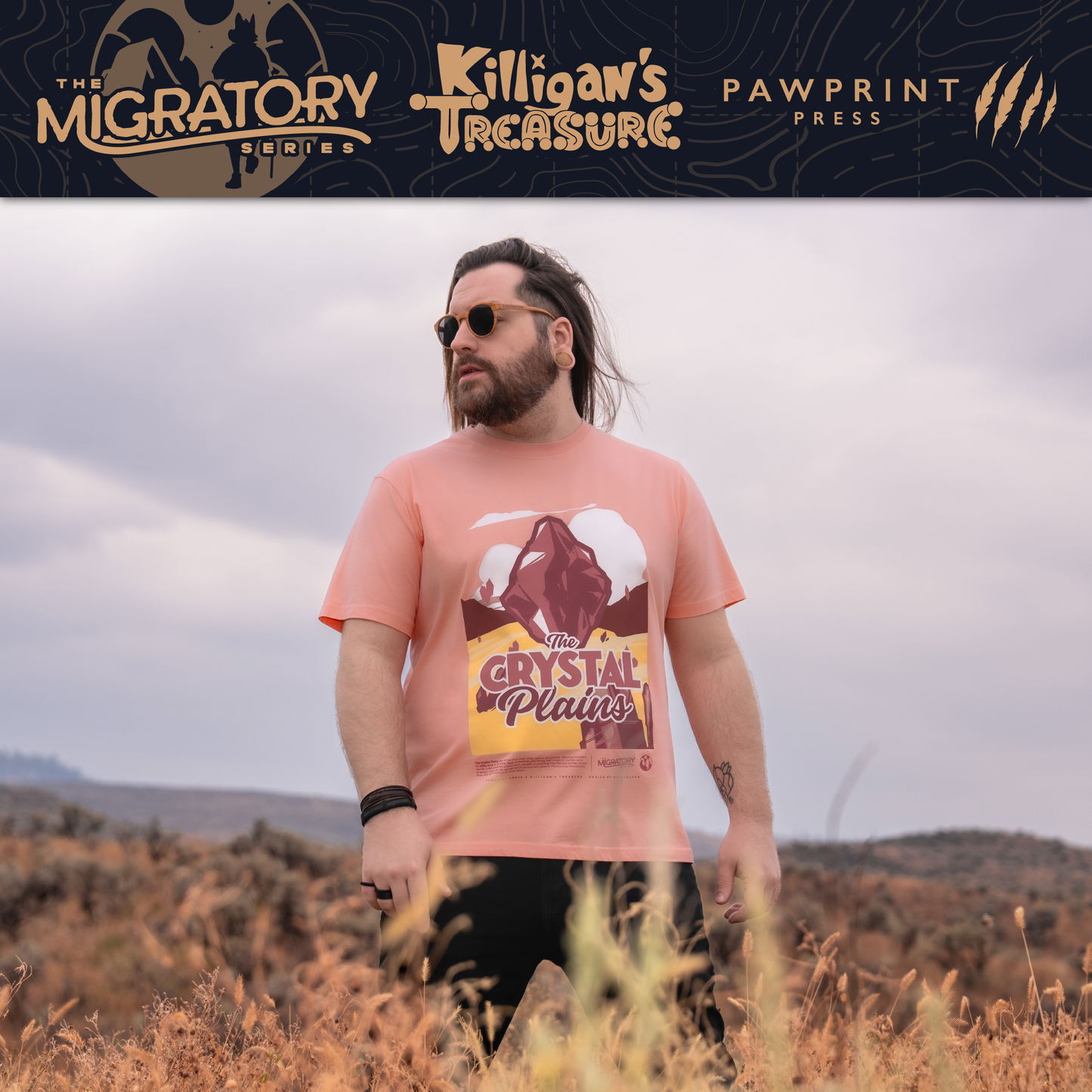 Killigan's Treasure: Crystal Plains T-Shirt