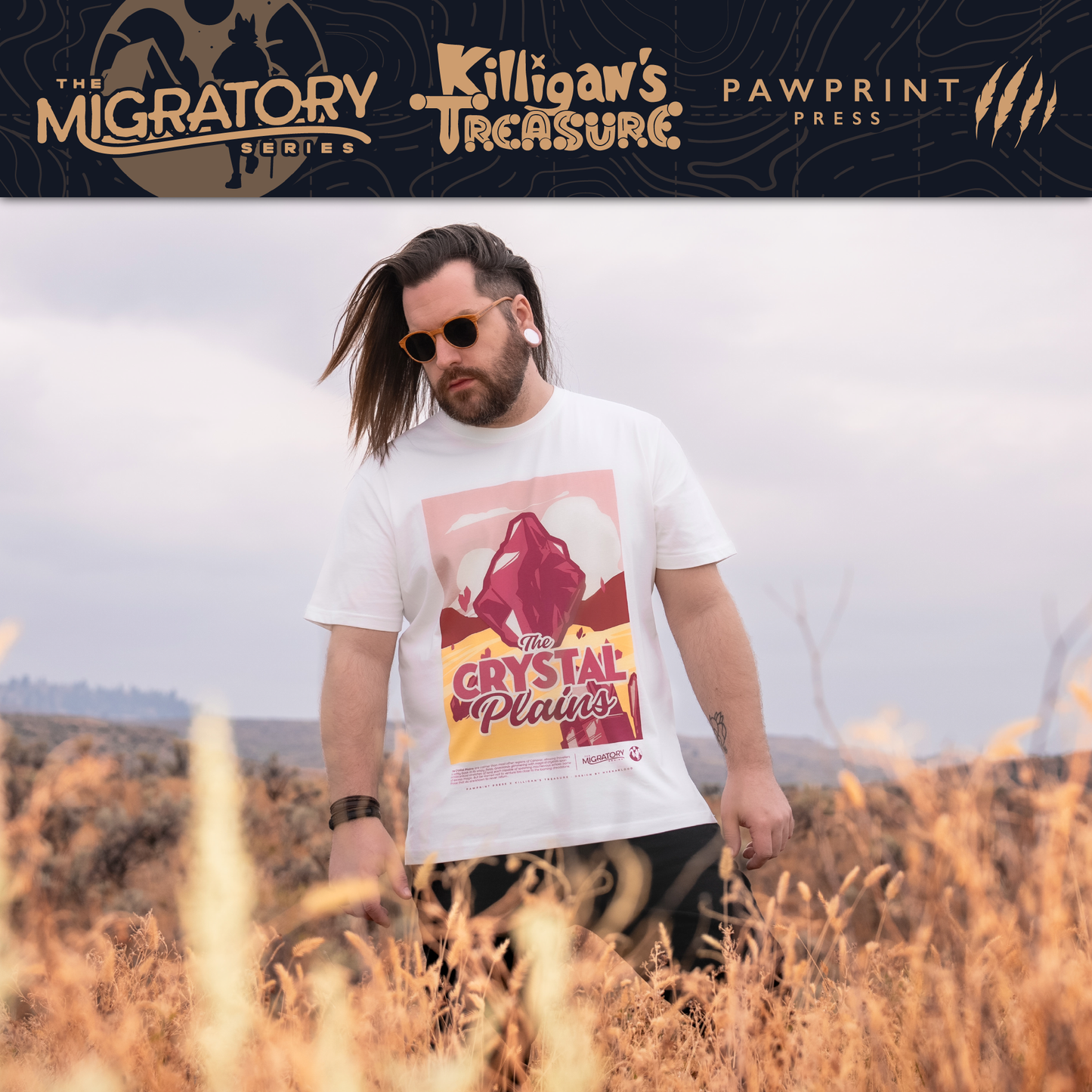 Killigan's Treasure: Crystal Plains T-Shirt