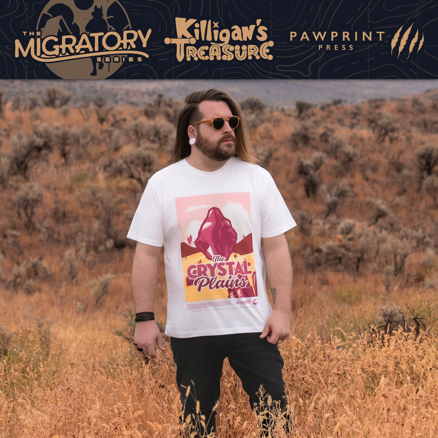 Killigan's Treasure: Crystal Plains T-Shirt