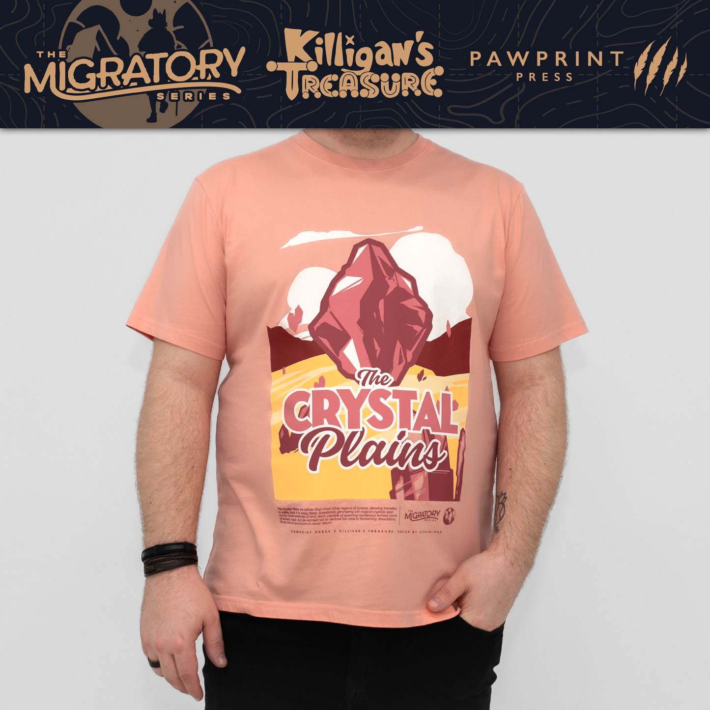 Killigan's Treasure: Crystal Plains T-Shirt