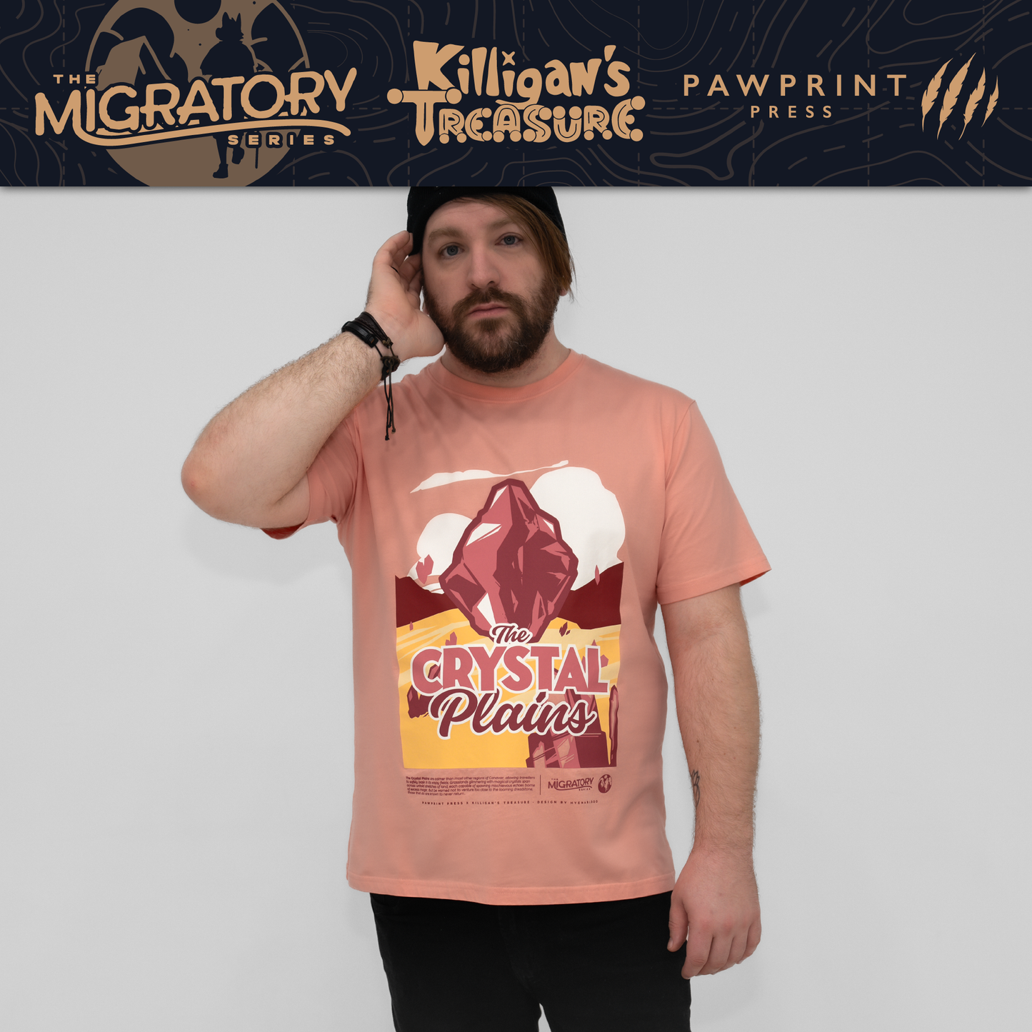 Killigan's Treasure: Crystal Plains T-Shirt