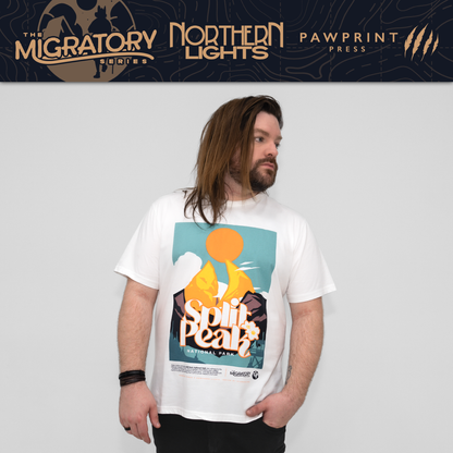 Northern Lights: Split Peak T-Shirt