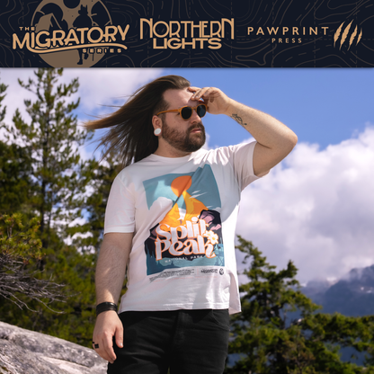 Northern Lights: Split Peak T-Shirt