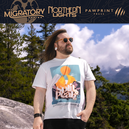 Northern Lights: Split Peak T-Shirt