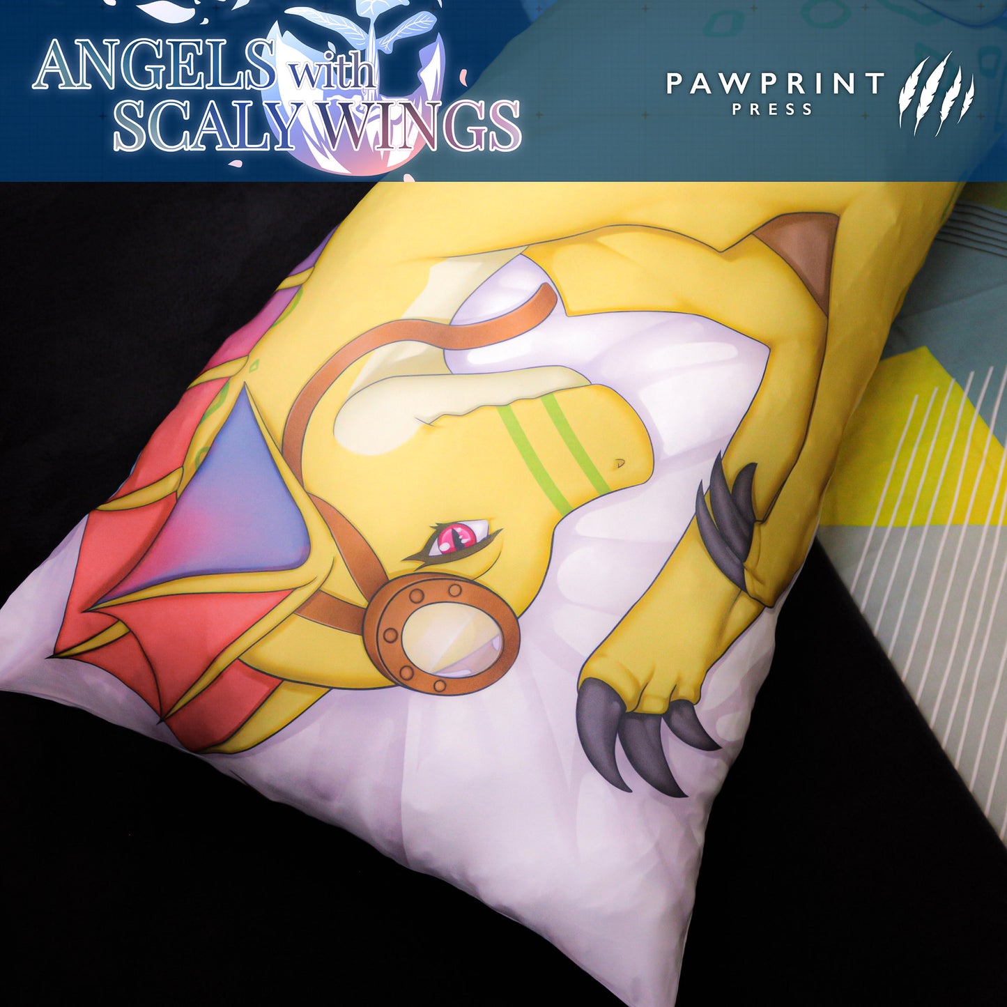 Angels with Scaly Wings: Adine Dakimakura Body Pillow Cover