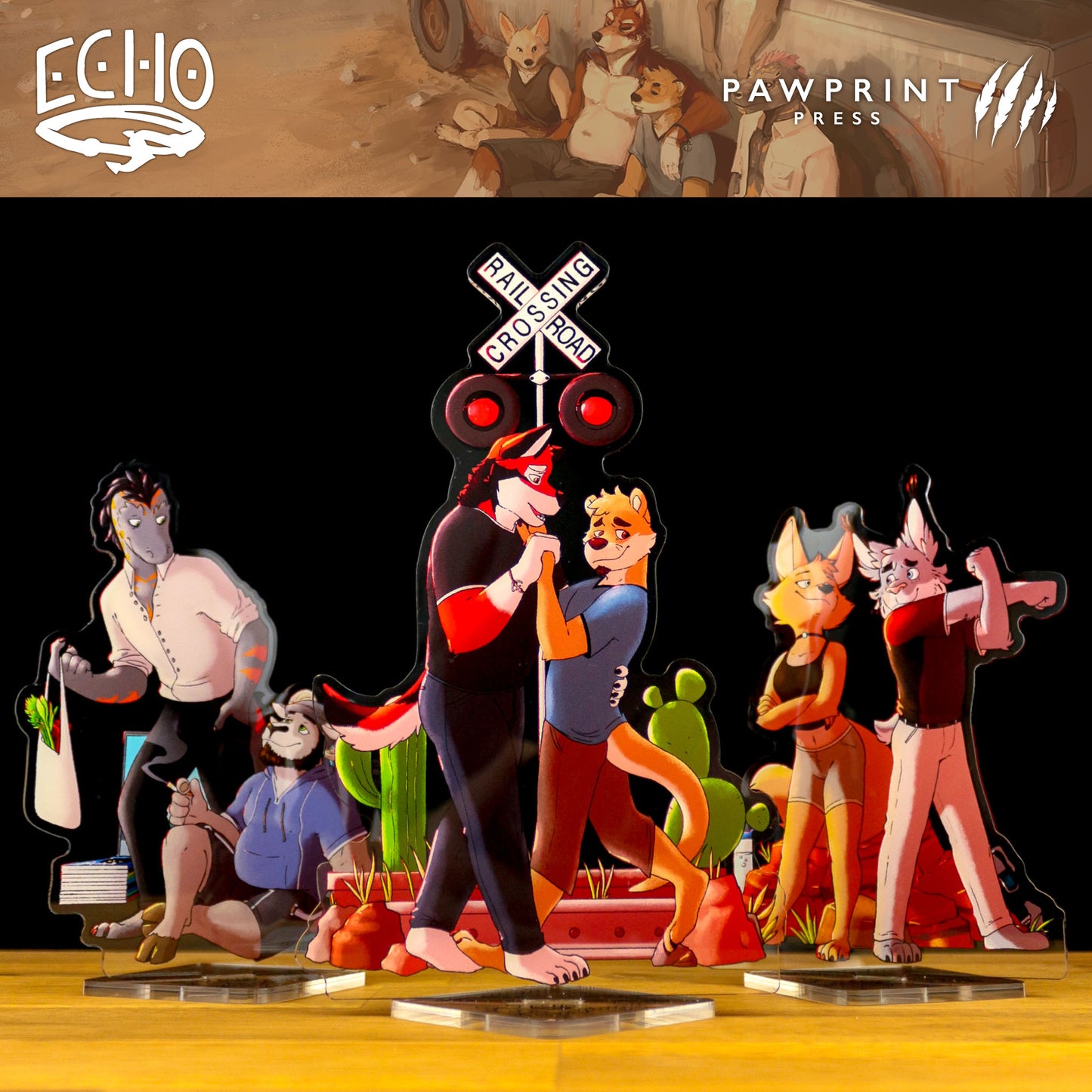 Echo: Acrylic Stand Set