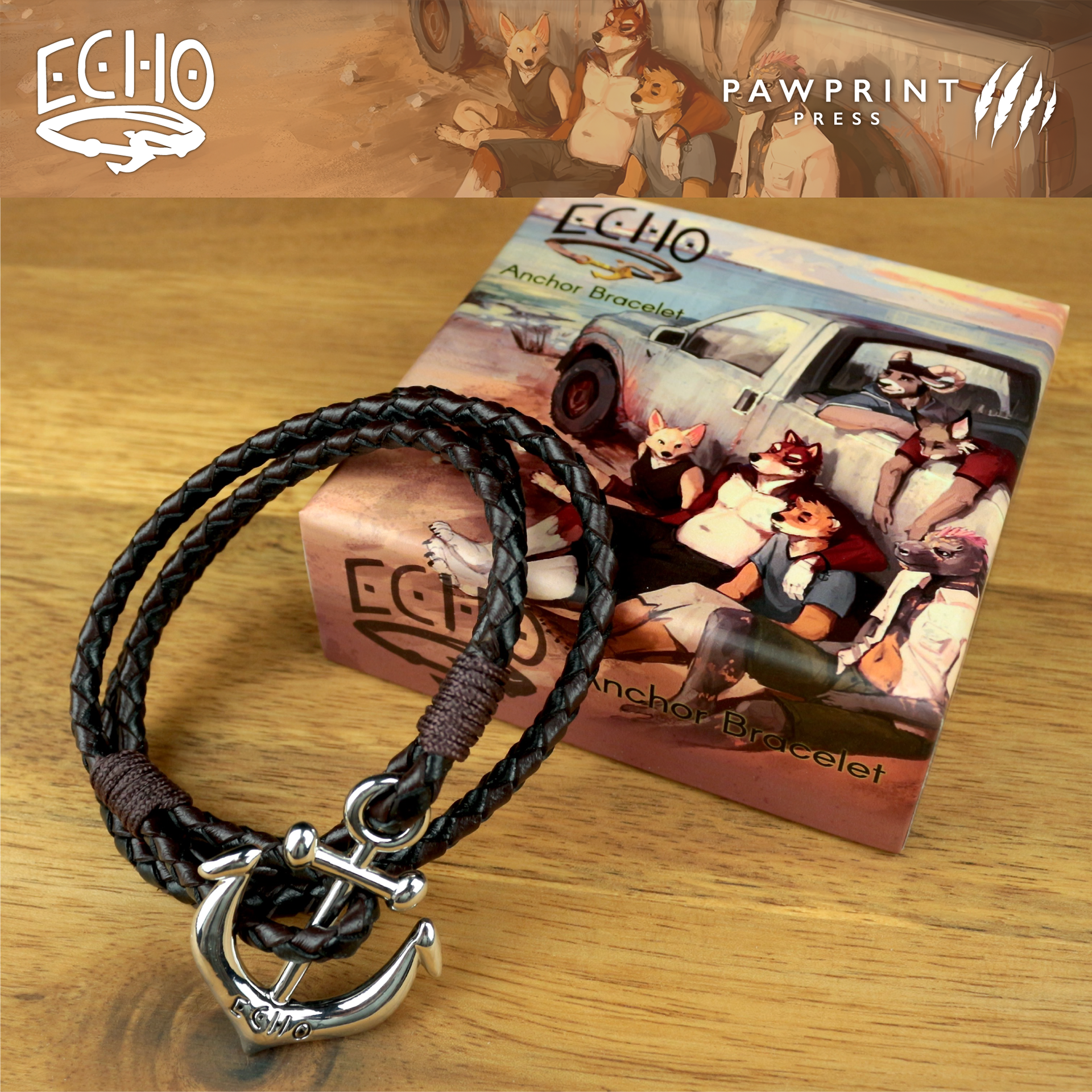 LEGACY] Echo: Anchor Bracelet – Pawprint Press Official Store