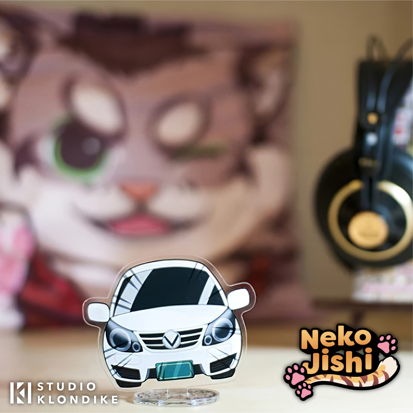 Nekojishi: Car Acrylic Stand