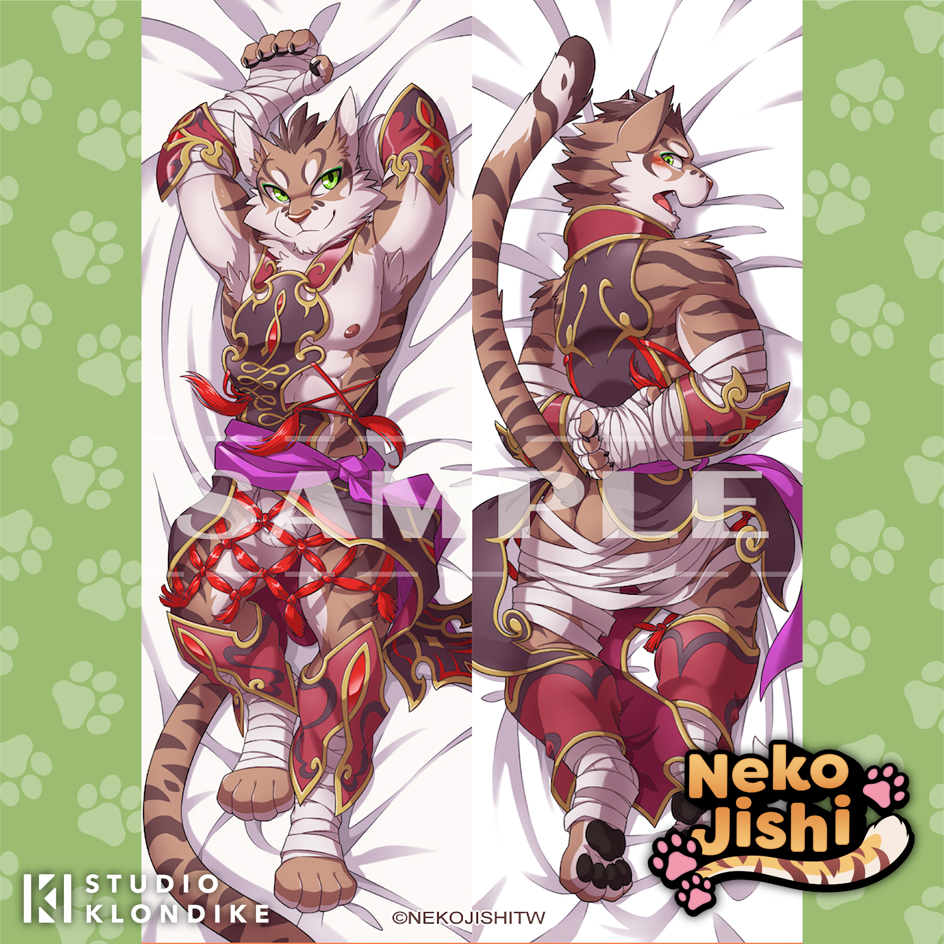 Nekojishi: Dakimakura Body Pillow Covers – Pawprint Press Official