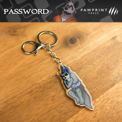 Password: Acrylic Keychain Set